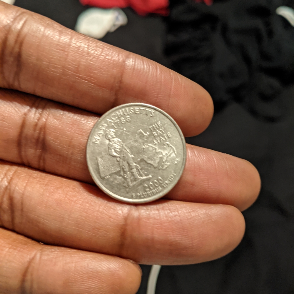 Massachusetts State Quarter Coin